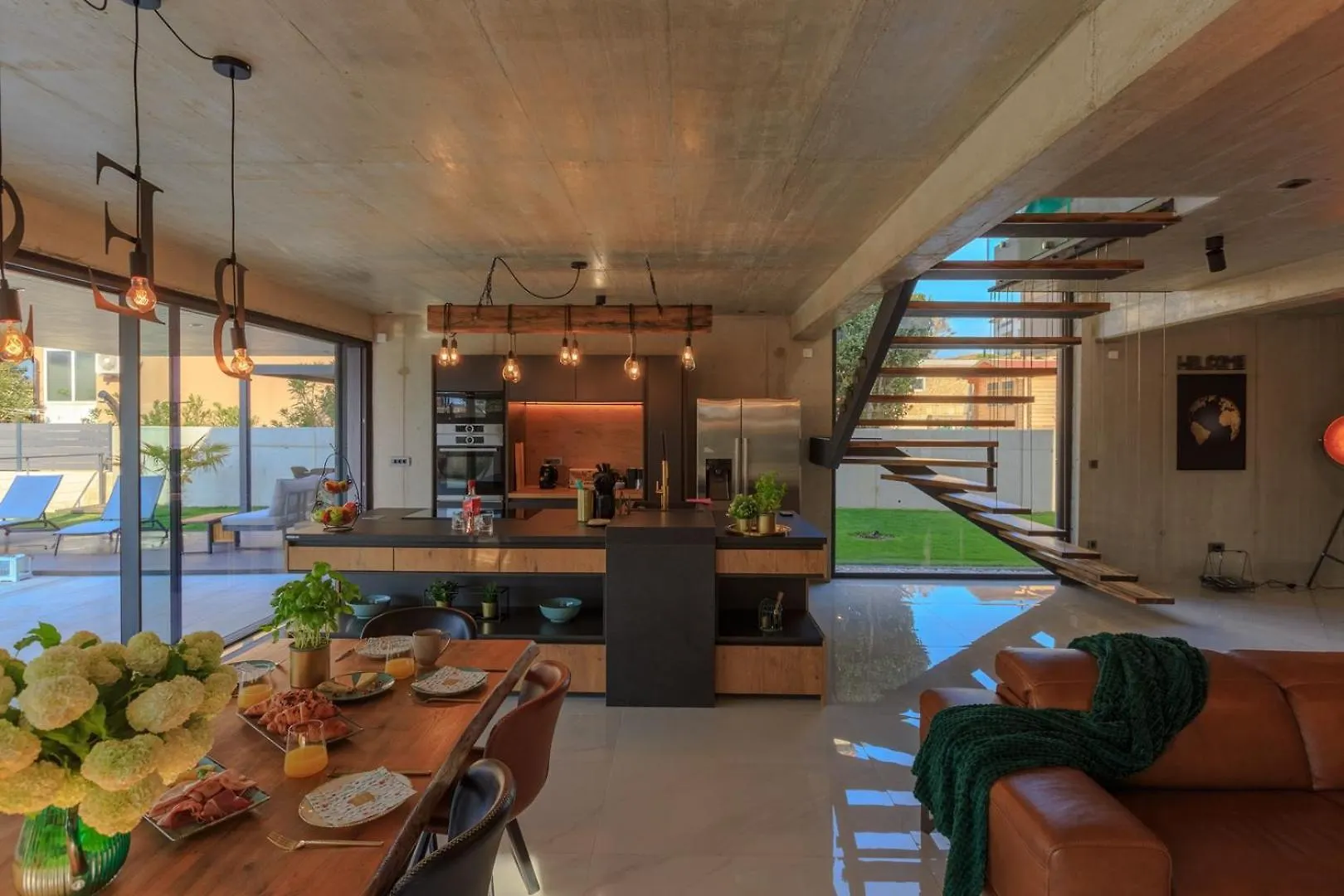 באסקה Luxury Villa Pearl 1 With Infinity Pool