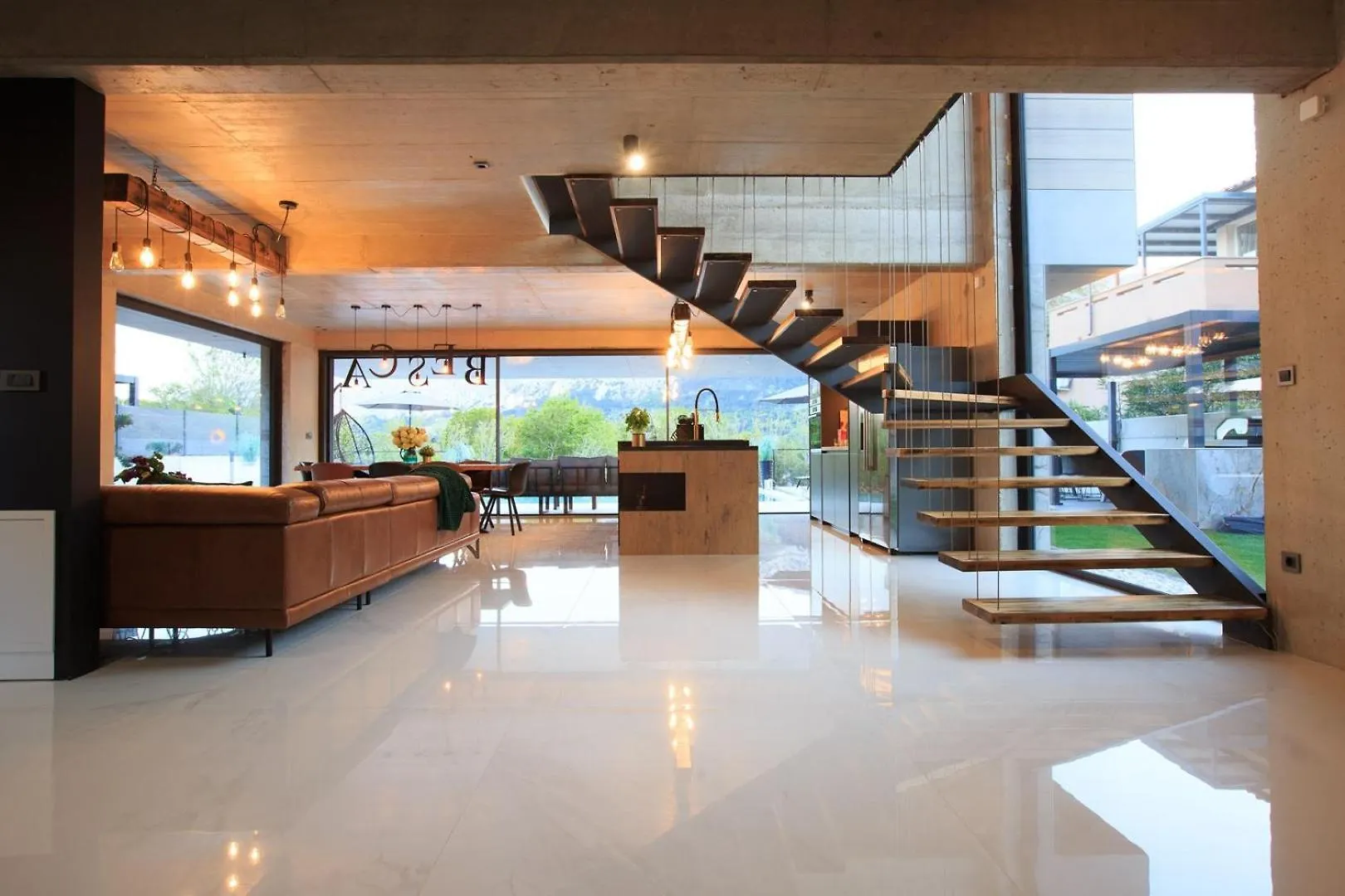 באסקה Luxury Villa Pearl 1 With Infinity Pool